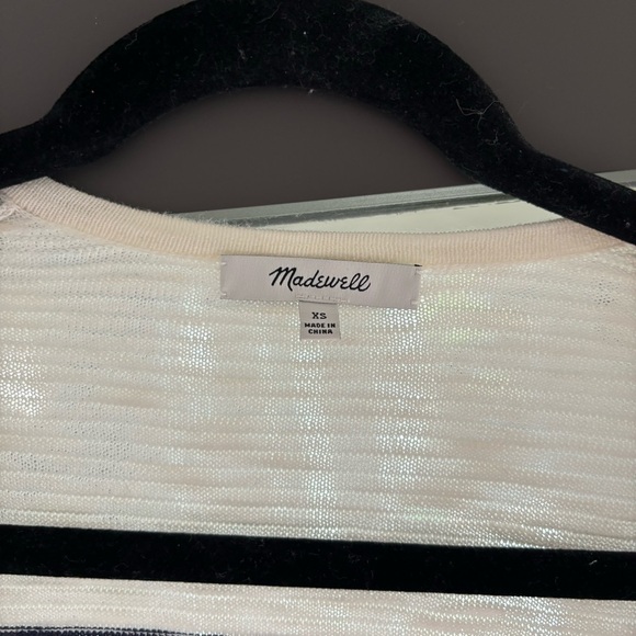 MADEWELL striped cardigan - Picture 5 of 5